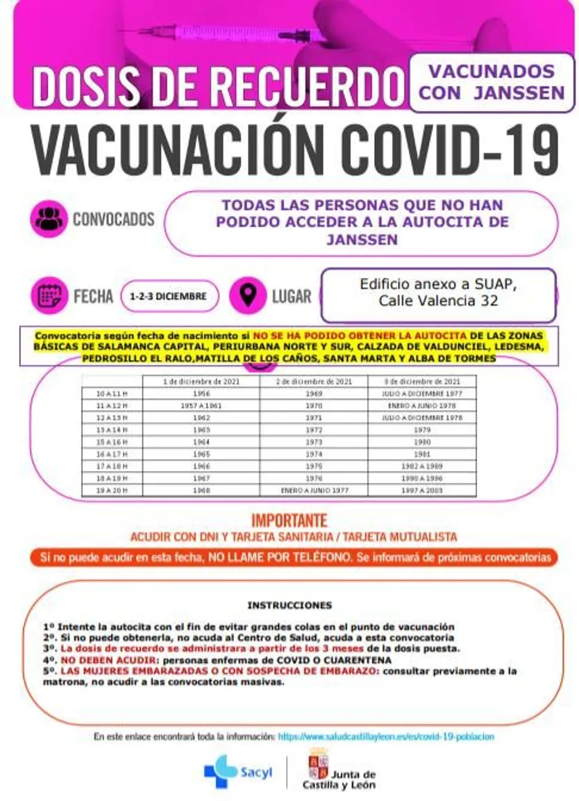 vacunacion janssen