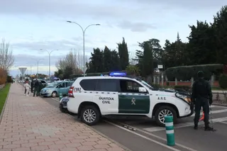 El GRS de la Guardia Civil despliega un llamativo dispositivo de control en puntos clave de Salamanca