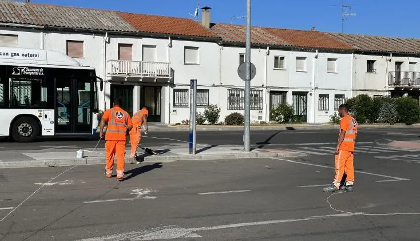 Obras en el nuevo aparcamiento de la plaza del Maestro Luna (2)