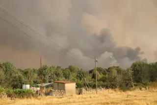 Incendio Entre Trabanca Y Fermoselle