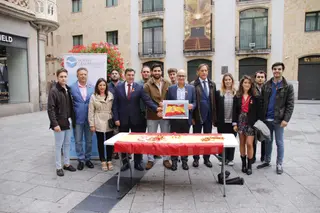 El Partido Popular y Nuevas Generaciones conmemoran el Día de la Hispanidad. Fotos Andrea M.