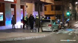 Policía en Cuesta del Carmen