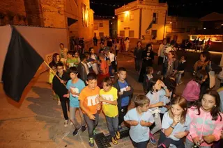 Desfile de peñas en Saucelle