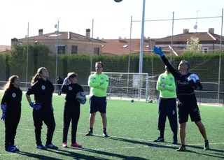Gema Rey e Iker Arrúe acuden al programa específico de porteros de la FCYLF