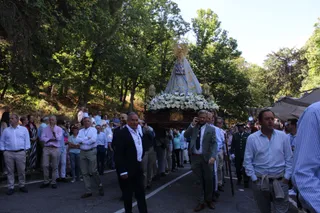 Béjar, misa y procesión en el santuario de Nuestra Señora del Castañar | Belén Hurtado