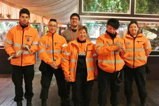 Protección Civil se ha reforzado este año en la capital con 27 voluntarios