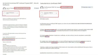 Detectada una campaña de suplantación a la Fábrica Nacional de Moneda y Timbre y a la Agencia Tributaria. Foto @guardiacivil