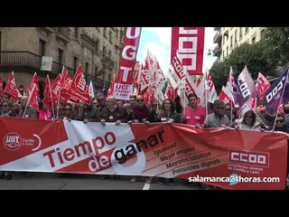 Manifestación 1 de mayo en Salamanca