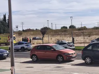 Lugar del incidente en Ciudad Rodrigo