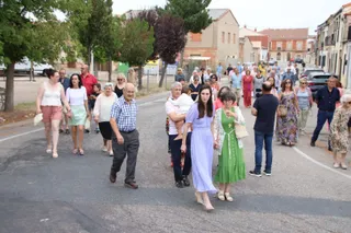 GALERÍA | Procesión de San Juan Bautista en La Velles