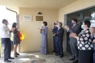 Homenaje a Eloy García en la localidad de Montejo