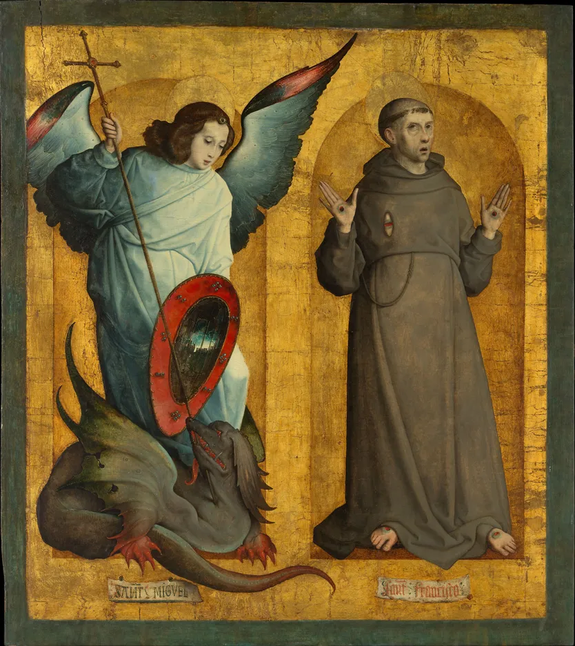 San Miguel y San Francisco de la USAL en el Museo Metropolitano de Nueva York. Imagen Nostra et Mundi