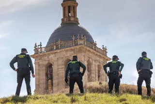 Un varón fallece en Ciudad Rodrigo tras caerse de la muralla. Foto ICAL