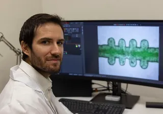 El investigador Francisco Lorenzo, científico de la Universidad de Salamanca en el Centro de Investigación del Cáncer | Susana Martín | ICAL