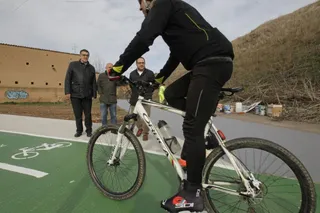 El carril bici se ampliará este año hasta Santa Marta, Cabrerizos y Villares de la Reina