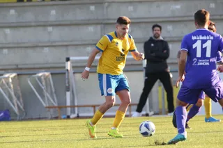 Nacho Sánchez, en el choque ante la Bovedana / FOTO SALAMANCA24HORAS.COM