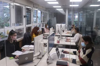 Seis de cada diez empresarios asegura afrontar el año con precaución aunque baja el porcentaje los que lo hacen con ilusión
