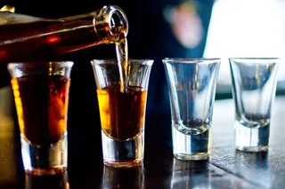 Chupitos alcohol