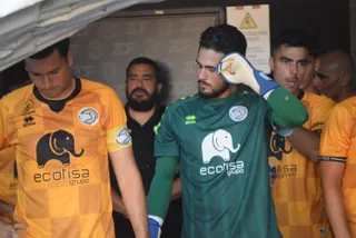 Iván Martínez, antes de jugar ante el Zamora | FOTO DAVID BARRUECO
