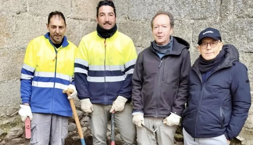 Restos arqueológicos en Ledesma. Foto Ayuntamiento de Ledesma