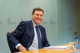 El consejero de Economía y Hacienda y portavoz de la Junta de Castilla y León, Carlos Fernández Carriedo. ICAL