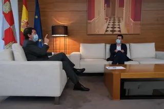 Mañueco agradece a Tudanca su disposición al diálogo en la mejora de la Sanidad Pública en Castilla y León