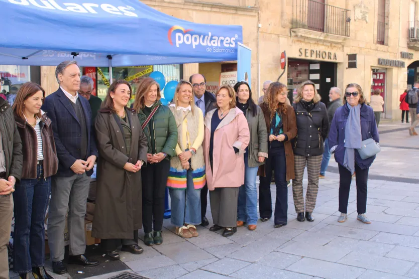 María González Corral y Carlos García Carbayo, campaña electoral
