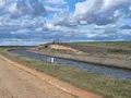 Canal preparado para el riego en Salamanca 
