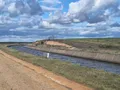 Canal preparado para el riego en Salamanca 