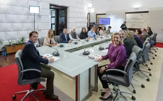 Reunión de Mañueco con asociaciones y entidades de inclusión social