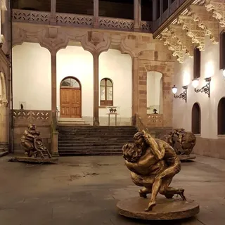 Exposición del Año Chino, en el patio de La Salina