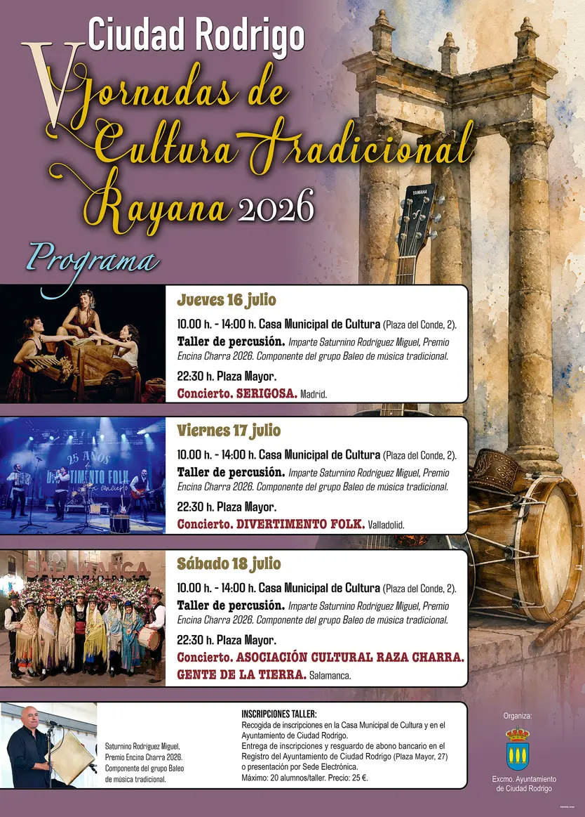 2026 12 Cartel Jornadas De Cultura Tradicional Rayana 2026