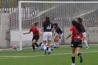 Luna celebra su gol ante la UD Logroñés | FOTO JUANES