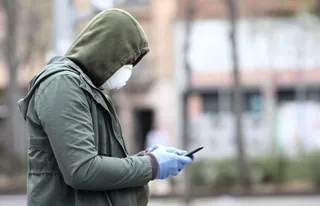 Europapress 2722140 hombre protegida mascarilla plena crisis coronavirus espana madrid espana