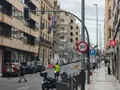 Policía Local de Salamanca regulando el tráfico entre la avenida de Italia y en la calle Álvaro Gil