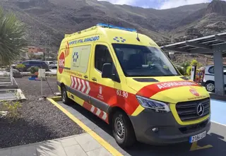 Ambulancia medicalizada del SUC. Europa Press