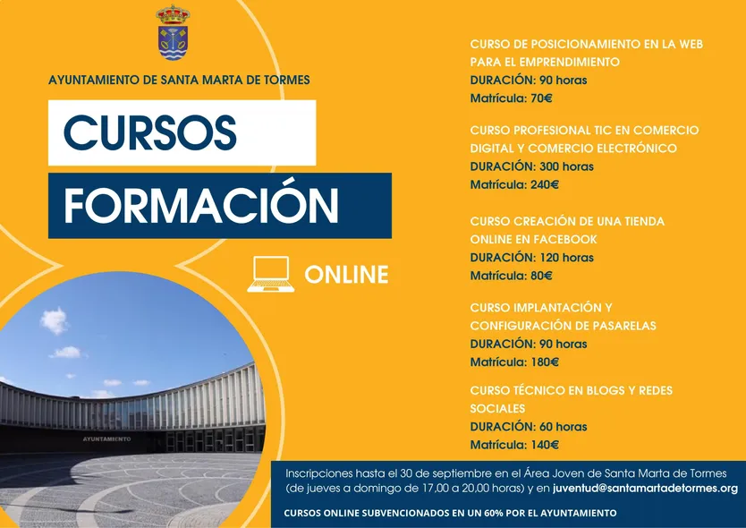 Programa Cursos de formación online