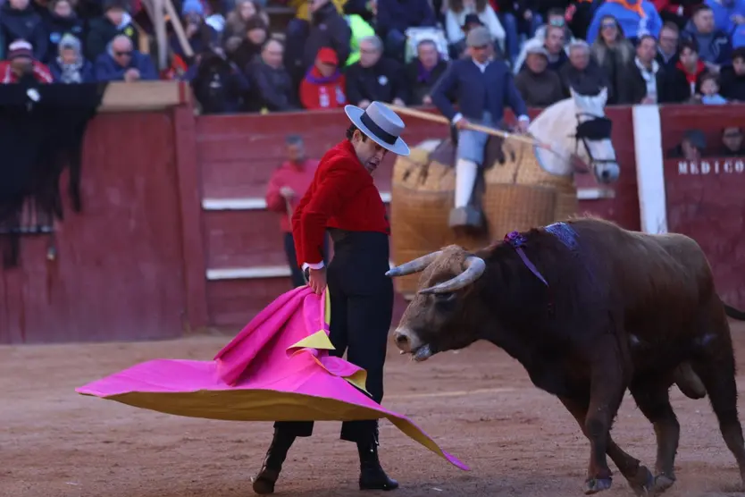 Alejandro Talavante en el festival taurino del Sábado en el Carnaval del Toro 2026 de Ciudad Rodrigo