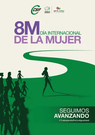 Cartel del CSIF para este 8 de marzo | CSIF