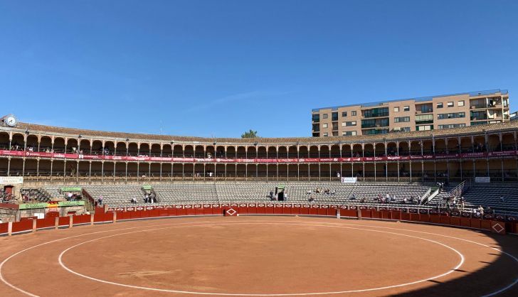 Ambiente en La Glorieta instantes previos