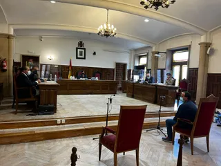 Francisco Rodero, condenado por malversación de caudales públicos, ante la jueza de la Audiencia Provincial