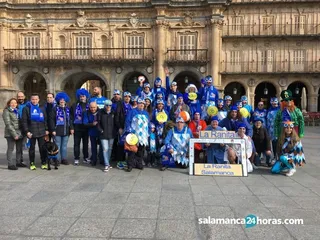 Quedada aficionados Copa de la Reina Plaza Mayor (1)