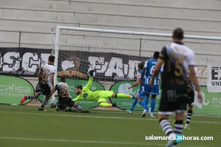 Unionistas, el equipo menos goleador de los que disputan el ascenso a Segunda División