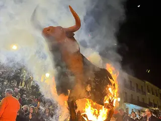 Quema del toro de Cenizos Carnaval del Toro Ciudad Rodrigo 2025 (1)