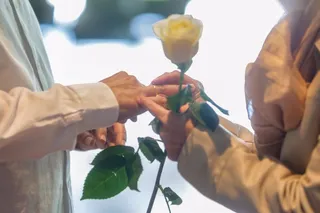Colocación de alianzas el día de la boda. Foto EP