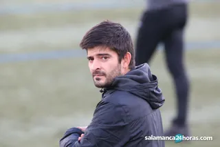 David Recouvreur, en el duelo entre Santa Marta y Getafe en División de Honor.