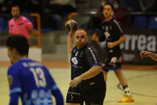 Sebas Elena, capitán del BM Salamanca / FOTO SALAMANCA24HORAS.COM