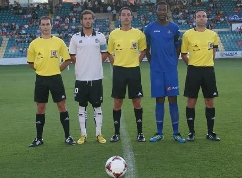Pablo de Lucas, durante su etapa en la Unión Deportiva Salamanca