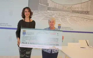 Santa Marta de Tormes dona dos mil euros para reconstruir la Casa de la Mujer de Wilaya de Ausserd