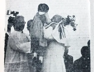 Ruth niña del papa